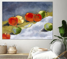 Random Apples by Bram Rubinger on GIANT ART - red still life quebec artists