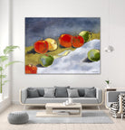 Random Apples by Bram Rubinger on GIANT ART - red still life quebec artists