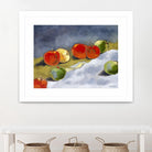 Random Apples by Bram Rubinger on GIANT ART - red still life quebec artists