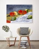 Random Apples by Bram Rubinger on GIANT ART - red still life quebec artists