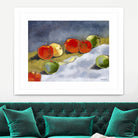 Random Apples by Bram Rubinger on GIANT ART - red still life quebec artists