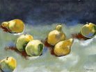 Sun-Kissed Fruit by Bram Rubinger on GIANT ART - green still life apple