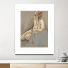 After the Bath by Bram Rubinger on GIANT ART - beige figurative corps nu