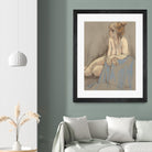 After the Bath by Bram Rubinger on GIANT ART - beige figurative corps nu