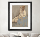 After the Bath by Bram Rubinger on GIANT ART - beige figurative corps nu