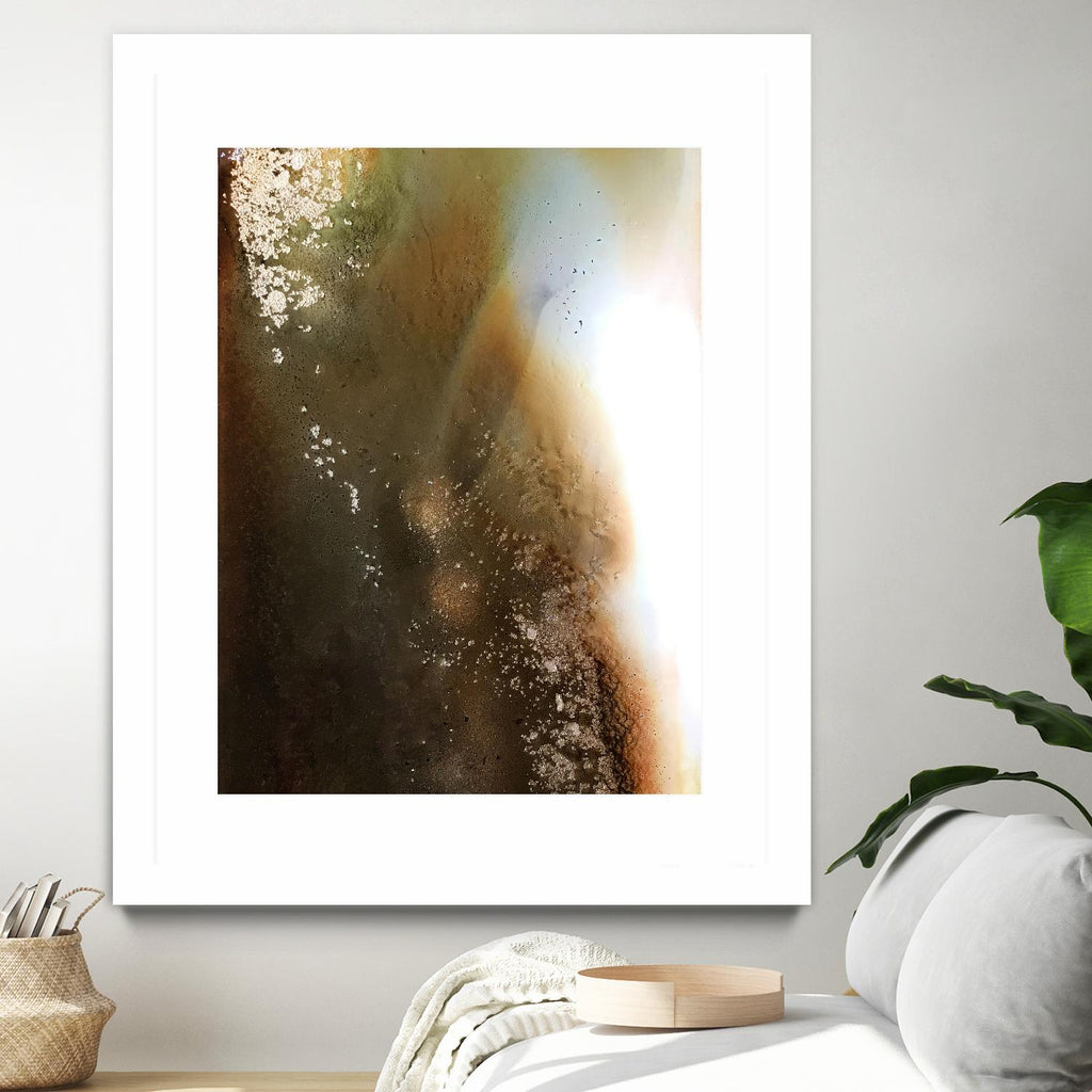 Agate by Alyson Mccrink on GIANT ART - gold abstract