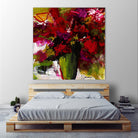Fleur du Paradis by Doris Savard on GIANT ART - green floral