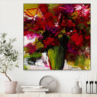 Fleur du Paradis by Doris Savard on GIANT ART - green floral