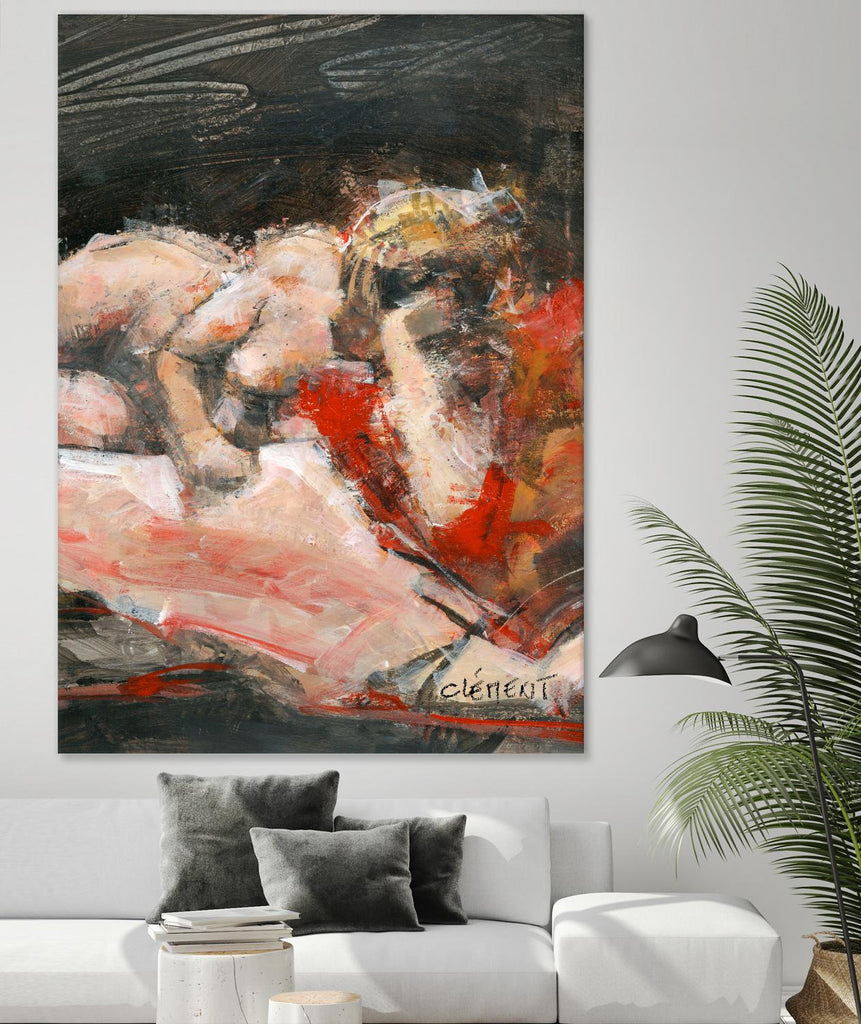Biras by Jacques Clement on GIANT ART - brown nude