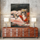 Biras by Jacques Clement on GIANT ART - red figurative artistes du québec