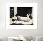 Gidas by Jacques Clement on GIANT ART - pink artistes du québec bed