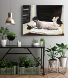 Gidas by Jacques Clement on GIANT ART - pink artistes du québec bed