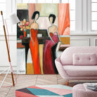 Musician and artist by Julia Shaternik on GIANT ART - red piano