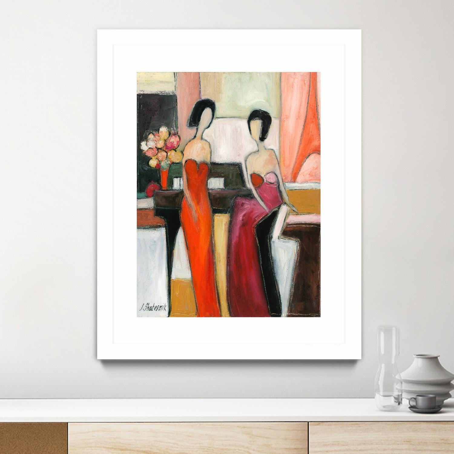 Musician and artist by Julia Shaternik on GIANT ART - red piano