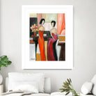 Musician and artist by Julia Shaternik on GIANT ART - red piano