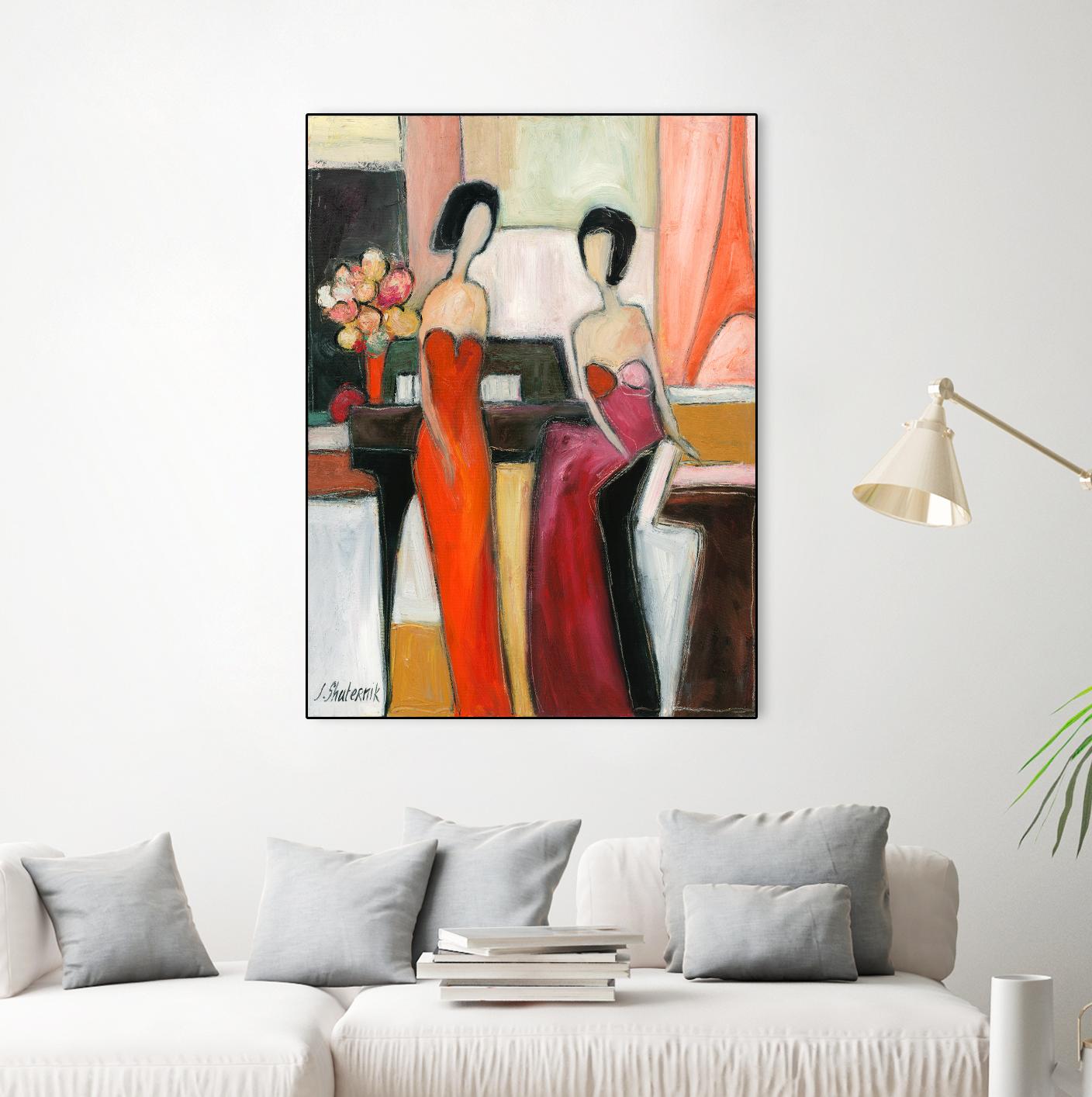 Musician and artist by Julia Shaternik on GIANT ART - red piano