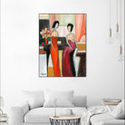 Musician and artist by Julia Shaternik on GIANT ART - red piano