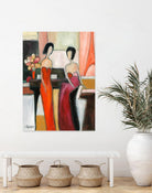 Musician and artist by Julia Shaternik on GIANT ART - red piano