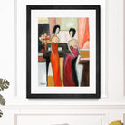 Musician and artist by Julia Shaternik on GIANT ART - red piano