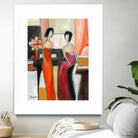 Musician and artist by Julia Shaternik on GIANT ART - red piano