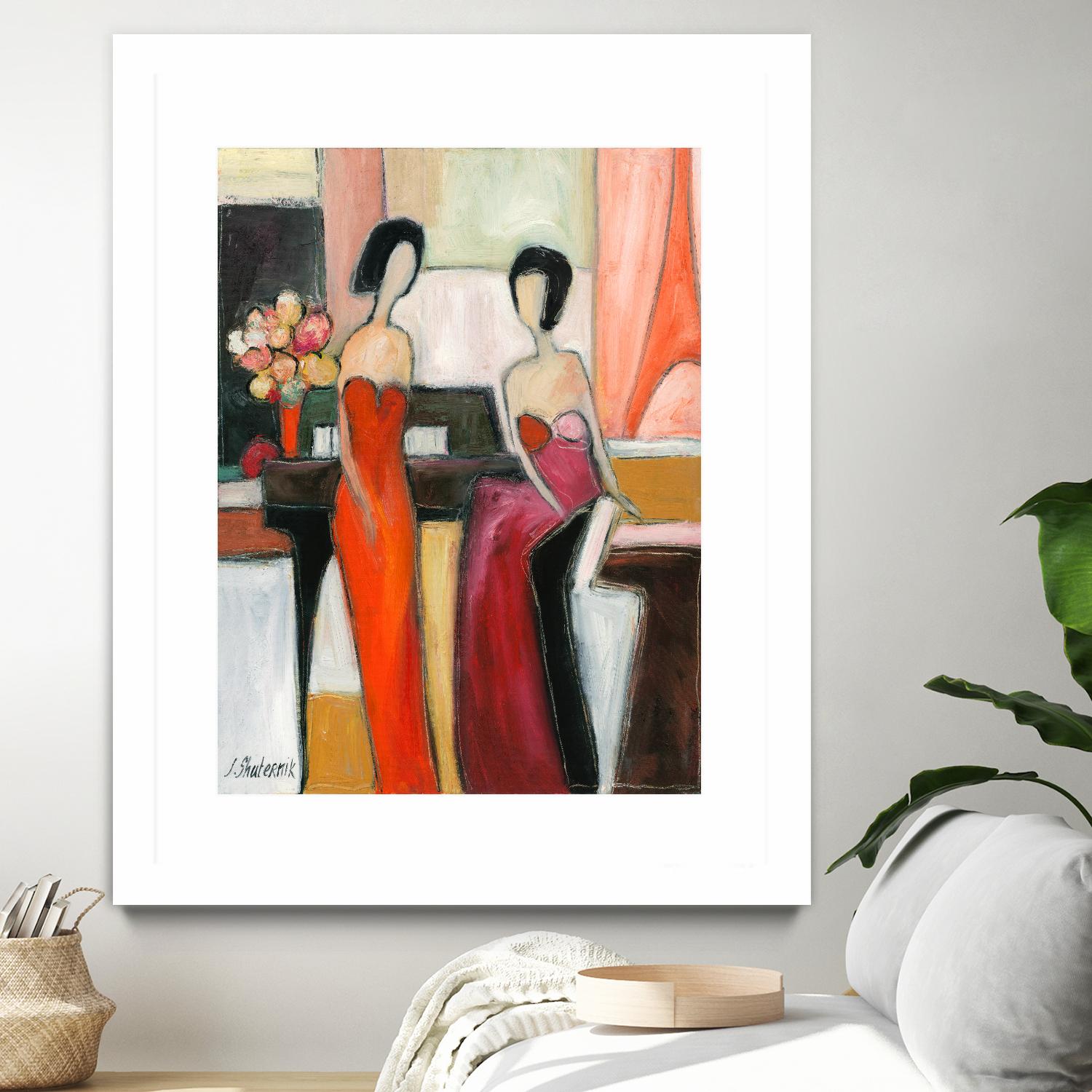 Musician and artist by Julia Shaternik on GIANT ART - red piano