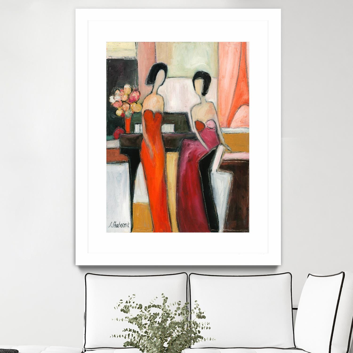 Musician and artist by Julia Shaternik on GIANT ART - red piano