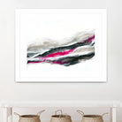 Frozen Ocean -2 by Alyson Mccrink on GIANT ART - pink abstract