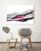 Frozen Ocean -2 by Alyson Mccrink on GIANT ART - pink abstract