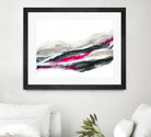 Frozen Ocean -2 by Alyson Mccrink on GIANT ART - pink abstract