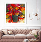 Colors of Wind by Doris Savard on GIANT ART - orange flowers canadian painters