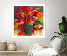Colors of Wind by Doris Savard on GIANT ART - orange flowers canadian painters