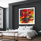 Colors of Wind by Doris Savard on GIANT ART - orange flowers canadian painters
