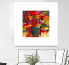 Colors of Wind by Doris Savard on GIANT ART - orange flowers canadian painters