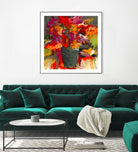 Colors of Wind by Doris Savard on GIANT ART - orange flowers canadian painters