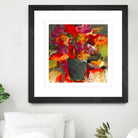 Colors of Wind by Doris Savard on GIANT ART - orange flowers canadian painters