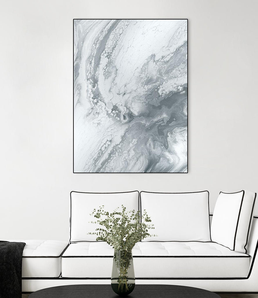 Magnetic by Alyson Mccrink on GIANT ART - grey abstract ton sur ton