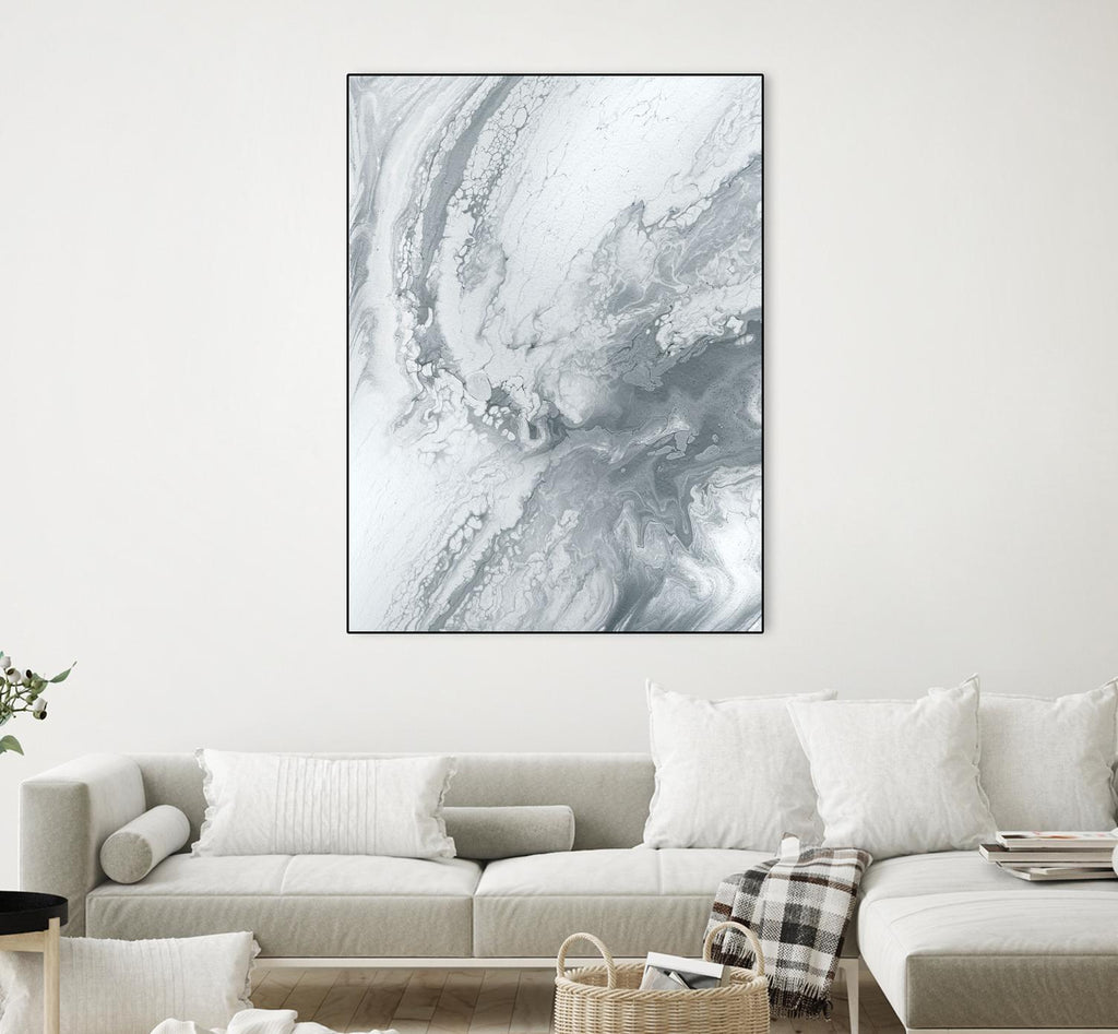 Magnetic by Alyson Mccrink on GIANT ART - grey abstract ton sur ton