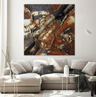 Rusty Panel by Jean-François Dupuis on GIANT ART - orange abstract rust