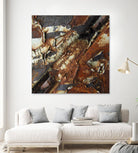 Rusty Panel by Jean-François Dupuis on GIANT ART - orange abstract rust