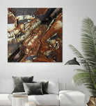 Rusty Panel by Jean-François Dupuis on GIANT ART - orange abstract rust