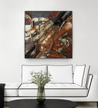 Rusty Panel by Jean-François Dupuis on GIANT ART - orange abstract rust