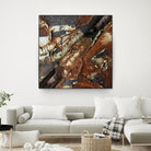 Rusty Panel by Jean-François Dupuis on GIANT ART - orange abstract rust