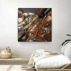 Rusty Panel by Jean-François Dupuis on GIANT ART - orange abstract rust