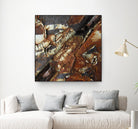 Rusty Panel by Jean-François Dupuis on GIANT ART - orange abstract rust