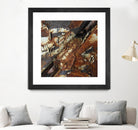 Rusty Panel by Jean-François Dupuis on GIANT ART - orange abstract rust