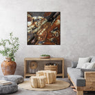 Rusty Panel by Jean-François Dupuis on GIANT ART - orange abstract rust