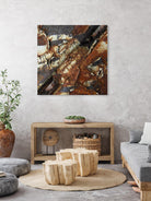 Rusty Panel Rouille I by Jean-François Dupuis on GIANT ART - orange abstract rust