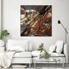 Rusty Panel by Jean-François Dupuis on GIANT ART - orange abstract rust