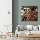 Rusty Panel Rouille I by Jean-François Dupuis on GIANT ART - orange abstract rust