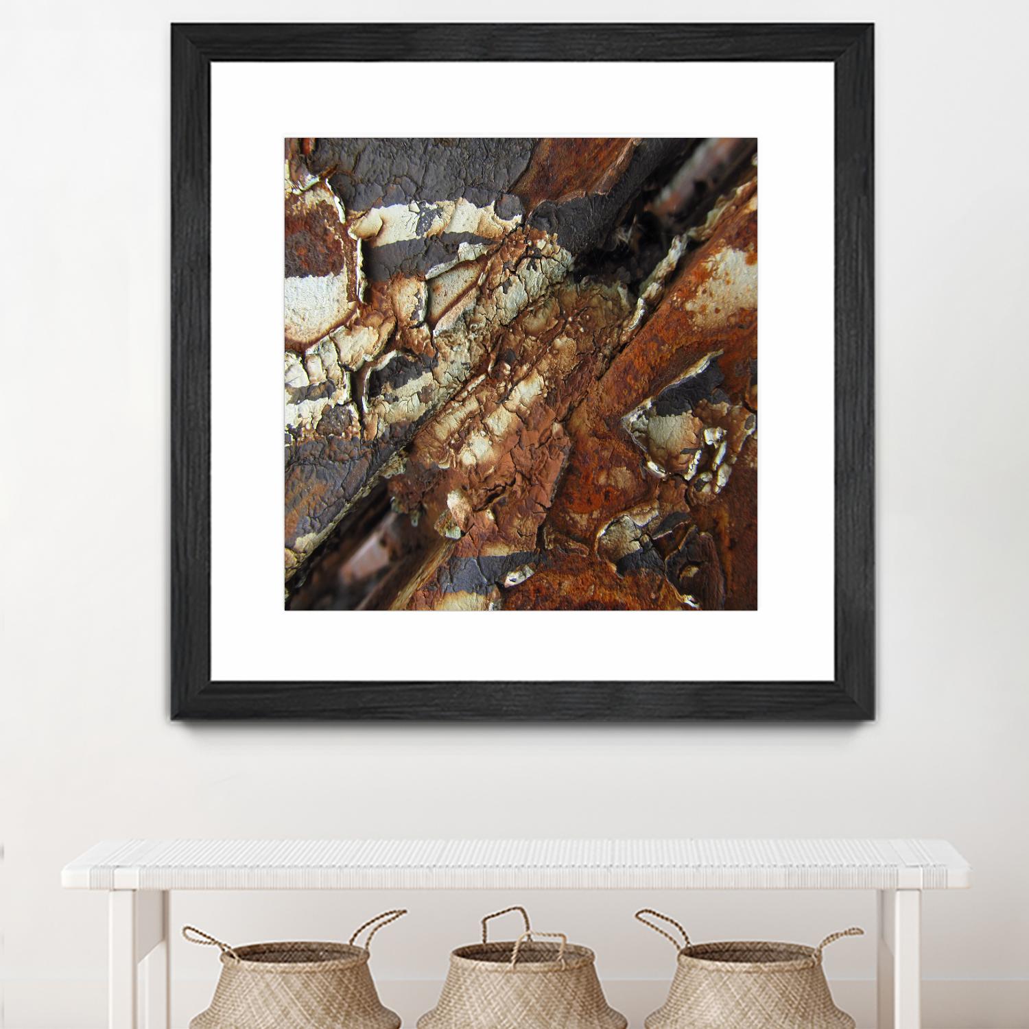 Rusty Panel by Jean-François Dupuis on GIANT ART - orange abstract rust